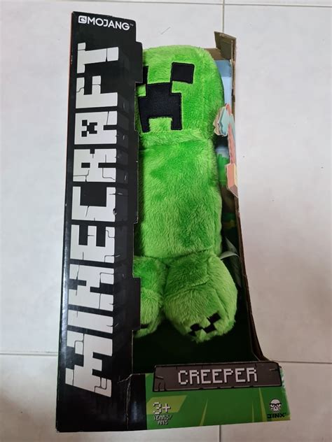 Minecraft Plush Toy Creeper Doll Hobbies Toys Toys Games On Carousell