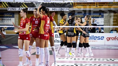 Volley Femminile A2 Nuovo Ko Per La Millenium Brescia Messina Espugna