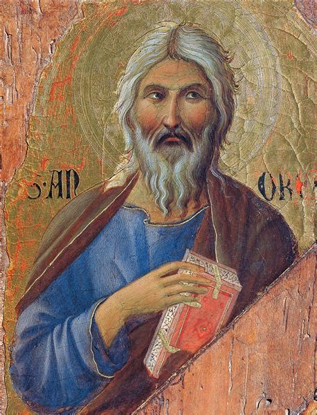 Apostle Andrew 1308 1311 Duccio