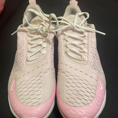 Nike Air max 270 Pink size 5Y (women’s 6.5) - Depop