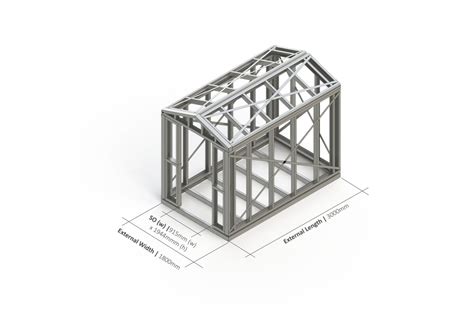 Sheds/Shed Bases | Shed - 3000mm x 1800mm - U-Roof