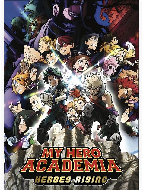 My Hero Academia Posters My Hero Academia Heroes Rising Poster Rb2210