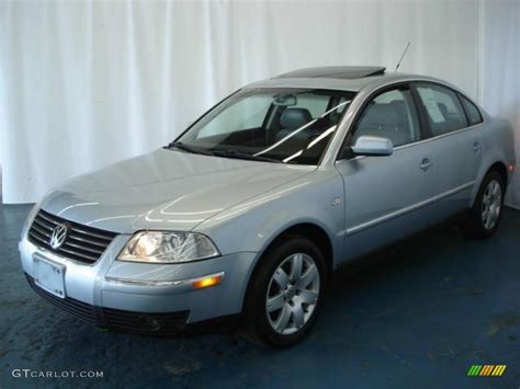 2001 Satin Silver Metallic Volkswagen Passat Glx V6 4motion Sedan 9515105 Car