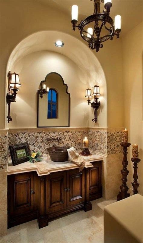 Tuscan Style Bathroom Ideas