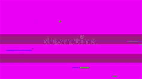 Glitch TV Screen. Purple Background Stock Illustration - Illustration ...