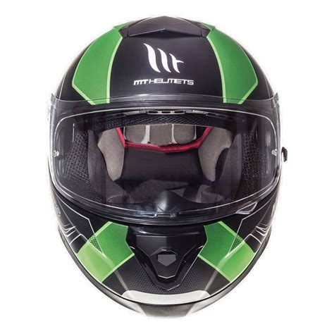 Mt Helmets Capacete Integral Thunder Sv Trace Verde Motardinn