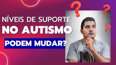 Níveis de suporte no autismo YouTube