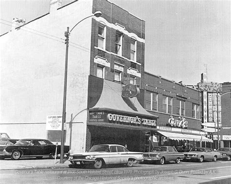 Here Is A 1970 Photo Of The Governors Table And Davids Restaurants