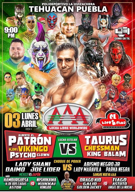 Lucha Libre Aaa Worldwide On Twitter Rt Prideofmexico Feliz Y