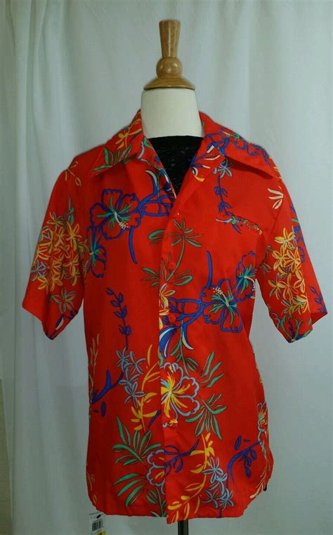 Vintage Pacific Isle Creations Hawaii Shirt Made In U Gem