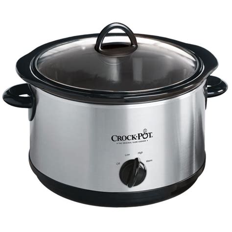 Crockpot™ 4.5-Quart Manual Slow Cooker - JCS Home Appliances