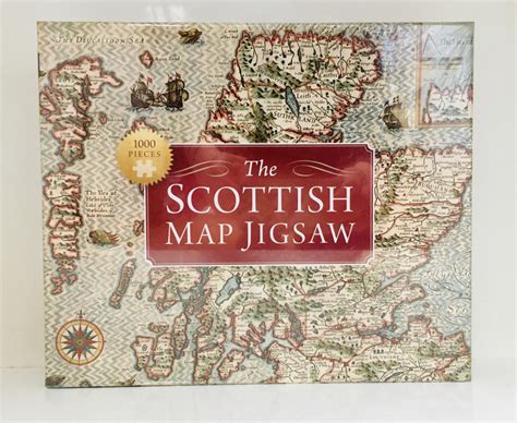 The Scottish Map Jigsaw Gift Shop Jigsaws Board Games The Celtic