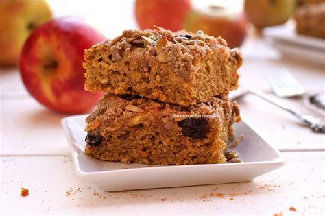 BOLO DE MAÇÃ AVEIA FIT SEM GLÚTEN SEM LACTOSE Receita Bolo de