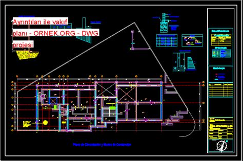 Ayr Nt Lar Ile Vak F Plan Dwg Projesi Autocad Projeler