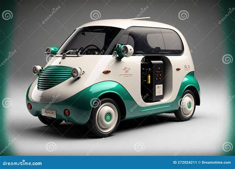 Small Urban Eco Electric Car Future 3D Design, Electric Vehicle ...