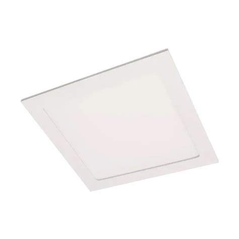 LUZ DESING Plafon Led 18w Cuadrado Embutir Techo Garantia Luz Desing