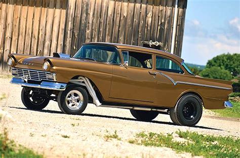 Ford Custom Ci Big Block Gasser Gold Throttlextreme