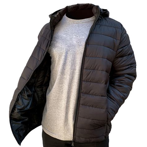 Jaqueta Puffer Bobojaco Masculina Capuz Removivel Blusa De Frio