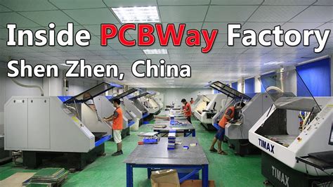 Pcb Manufacture And Pcb Assembly Inside Pcb Factory China Pcbway