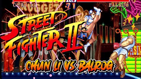 Chun Li Vs Balrog A Brawl For The Ages On Capcom Arcade Stadium On