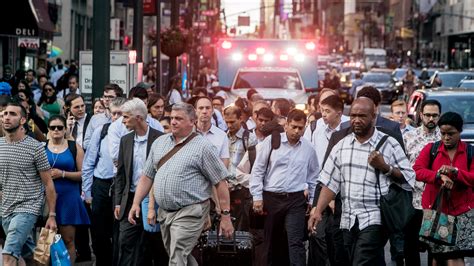 New Yorks Sidewalks Are So Packed Pedestrians Are Taking To The