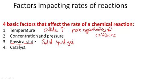 Chemical Reaction Rate Ck 12 Foundation