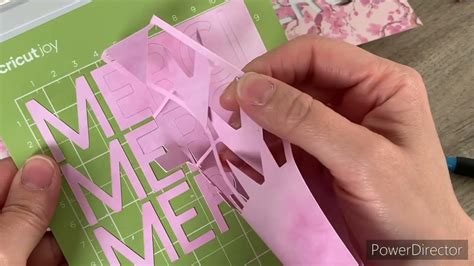 TUTO CARTE 100 ACTION EN 3D AVEC CRICUT JOY OU PAS Joy Cricut Diy