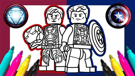 Avengers Infinity War Coloring Pages Lego - coloringpages2019