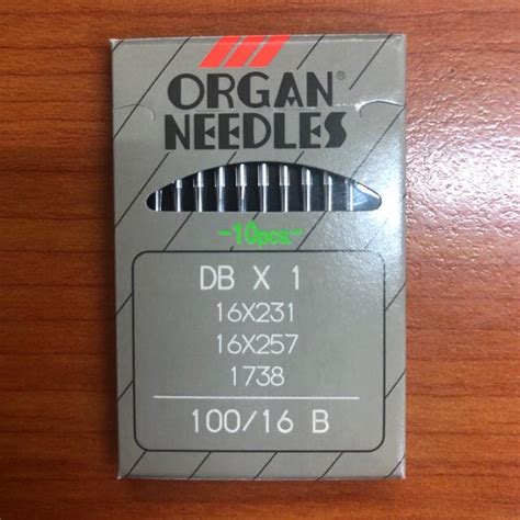 ORIGINALORGAN DBX1 Jarum Mesin Jahit Lurus Industri Sepeket 10