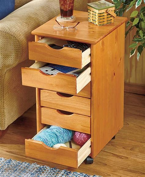 Wooden Organizer With Drawers : Isdir wooden desktop organizer, 4 tier ...