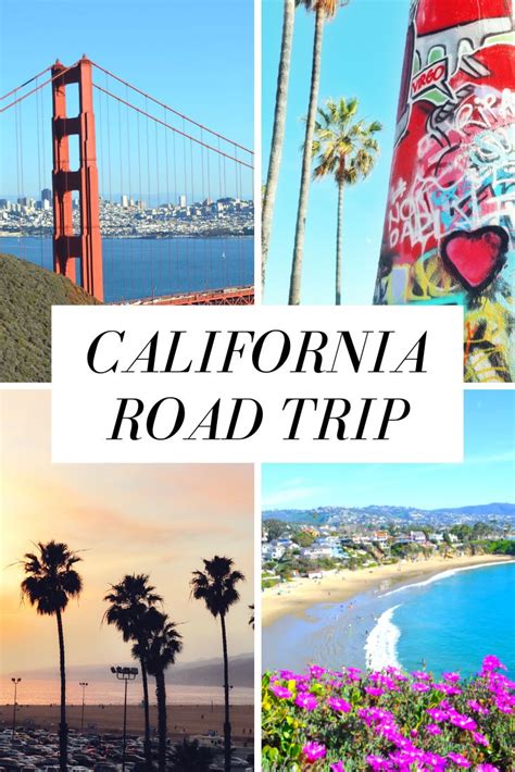 The Ultimate California Coast Road Trip Itinerary California Road Trip Itinerary California