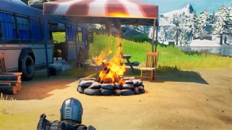 Raviver Un Feu De Camp D Fi Op Ration Chute De Neige Fortnite Gamewave