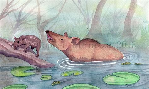 Prehistoric Beast Of The Week Pygmy Tapir Prehistoric Animal Of The Week