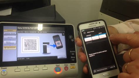 How To Add Mobile Printer Using Qr Code Youtube