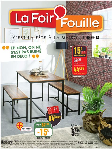 La Foirfouille Catalogue Promotionnel Valable Partir Du Au