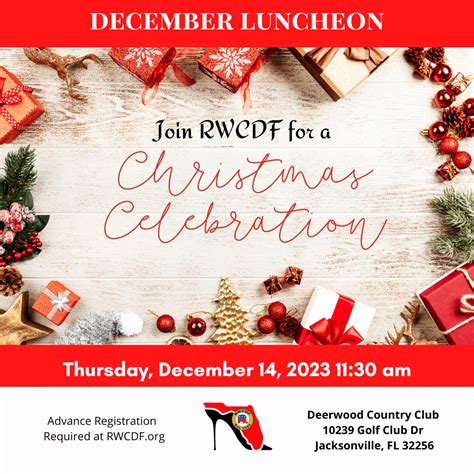 Republican Women S Club Of Duval Federated RWCDF December Luncheon