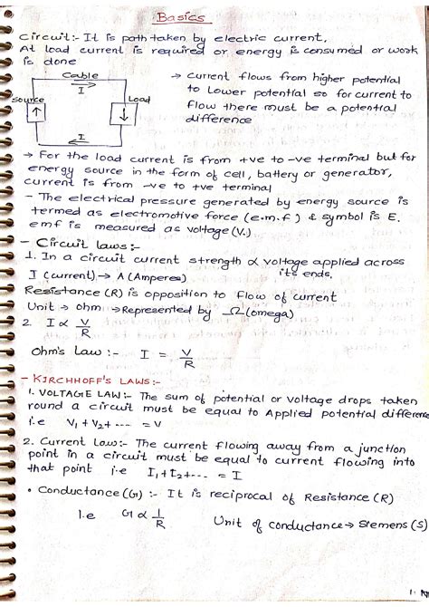 Solution Basic Electrical Engineering Notes Studypool