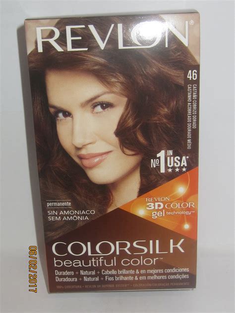 Revlon Colorsilk N Casta O Cobrizo Dorado Tinte Sin Amoniaco