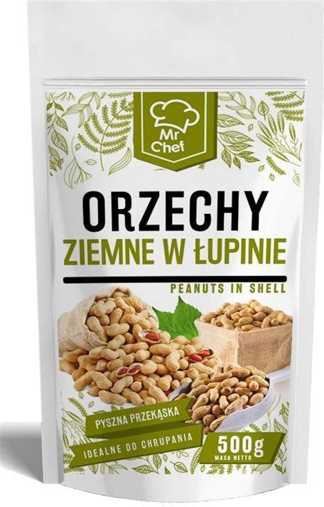 Orzechy Ziemne W Łupinie 500g Fistaszki Ceny i opinie Ceneo pl