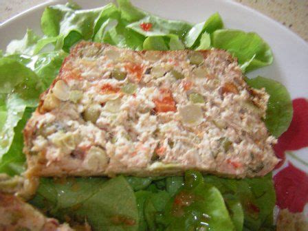 Cake au thon et à la macédoine de légumes L univers de Marie