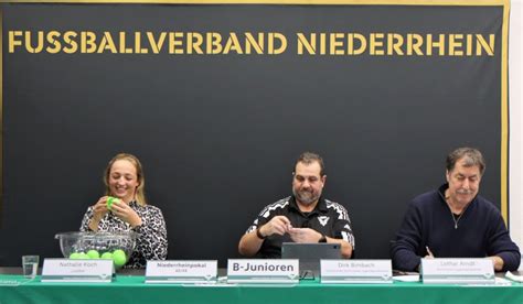 Achtelfinal Spiele Im Niederrheinpokal Der Juniorinnen Und Junioren