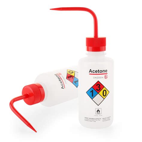 Amazon Labinvo Acetone Wash Bottles Pc Of Vol Ml Oz