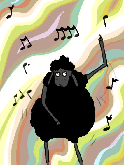 Dancing Sheep by linkepink on DeviantArt