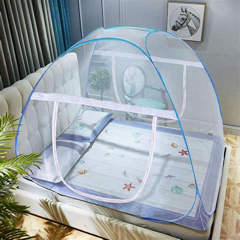 Pop Up Mosquito Net Anti Mosquito Bites Tent Bed Mesh Full Insect Block