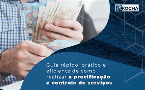 Veja as principais definições de precificação e controle de serviços