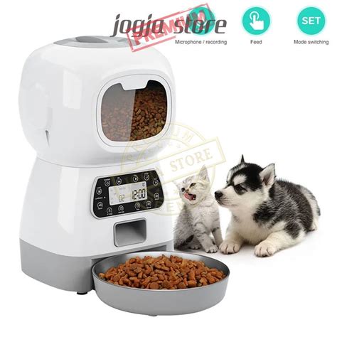 Jual Automatic Pet Feeder Dispenser Tempat Makan Kucing Anjing Otomatis