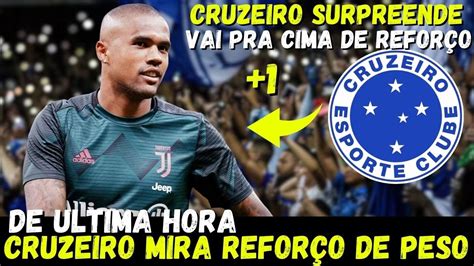 VENÃNCIO TROUXE A BOMBA NO CRUZEIRO DOUGLAS COSTA NA MIRA VAI FECHAR