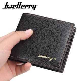 Jual Baellerry D Dompet Pria Bahan Kulit Sintetis Rubber Baeos