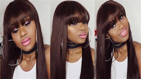 Unboxing Wig Review Ft Eva Wigs Full Lace Wig Youtube