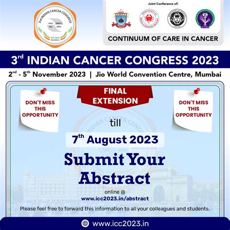 Rd Indian Cancer Congress